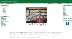 Desktop Screenshot of bookembooks.com